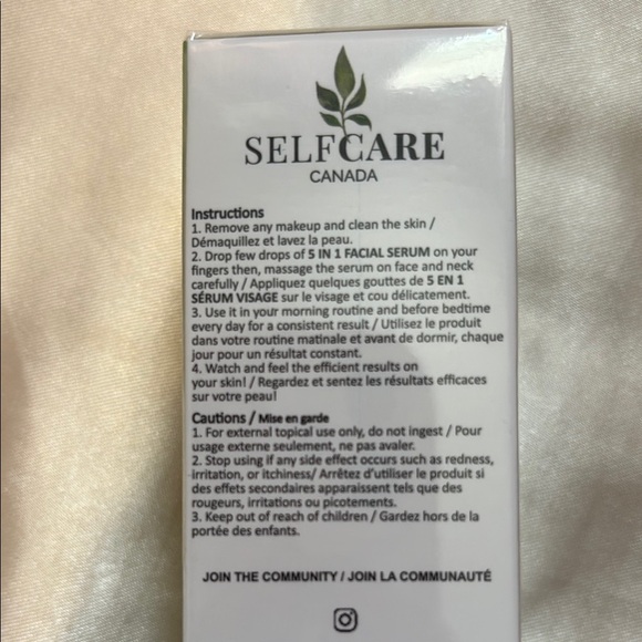 5 in 1 Facial Serum - White - Picture 2 of 4